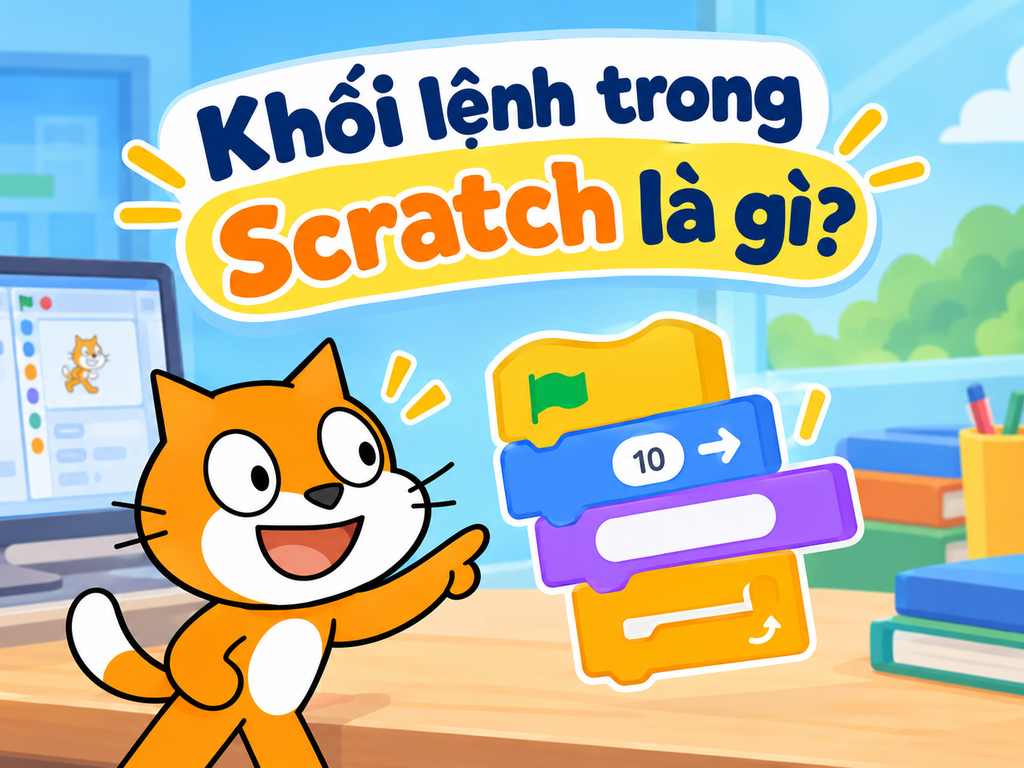 Khối lệnh trong Scratch là gì?