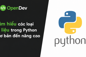Tìm hiểu các loại dữ liệu trong Python từ cơ bản đến nâng cao